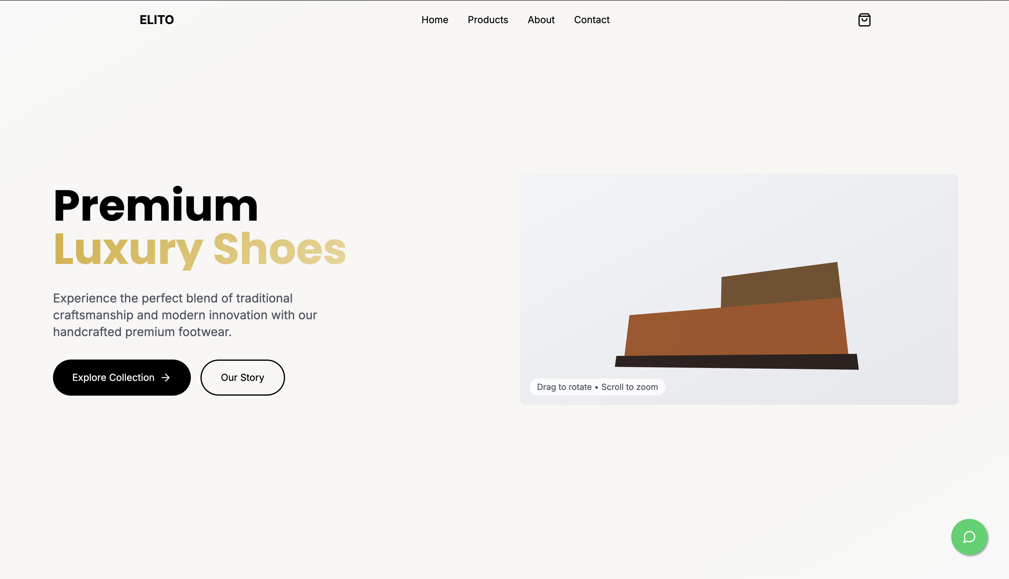 E-commerce Shoes Website